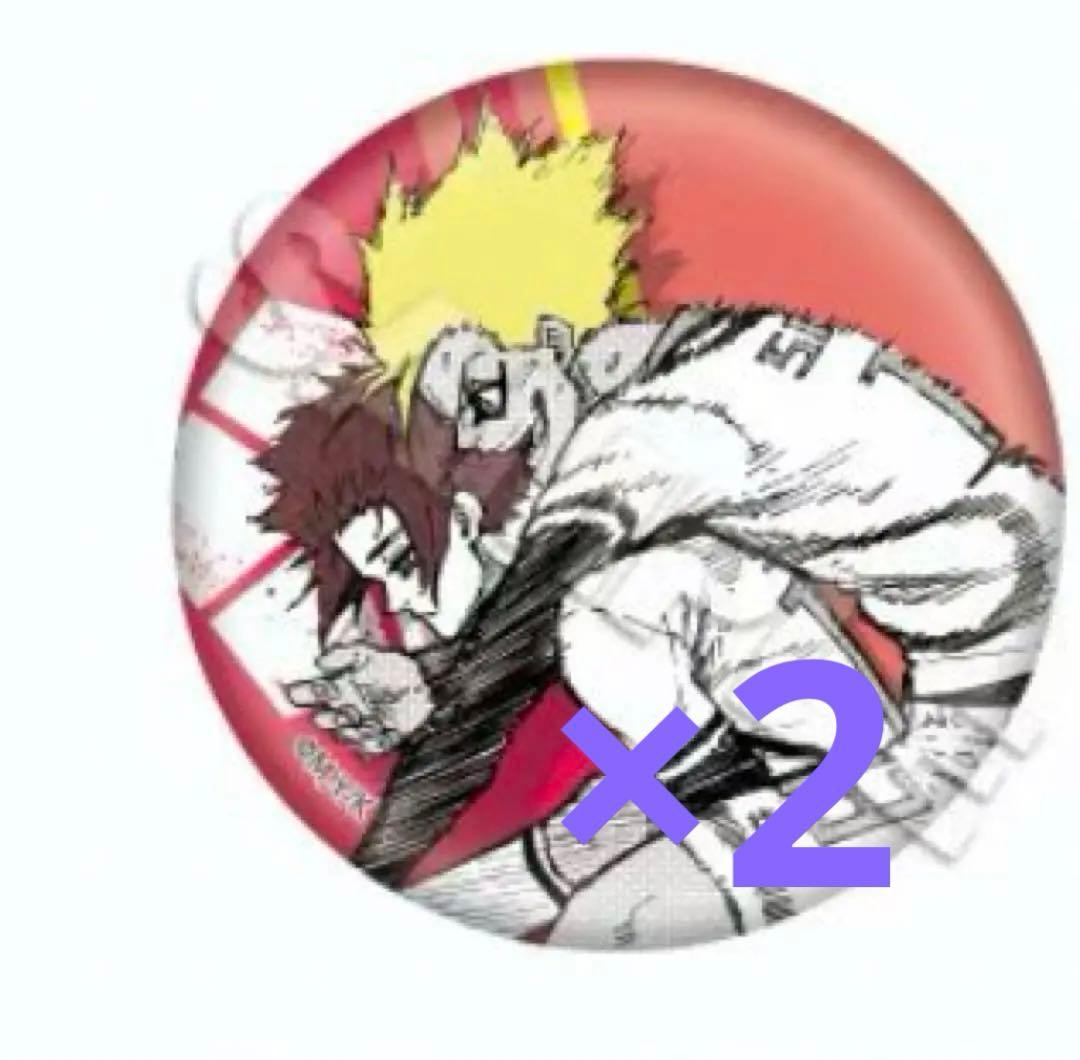 ブルーロック 中国 ブルロ マズル ホログラム缶バッジ 士道龍聖 糸師冴