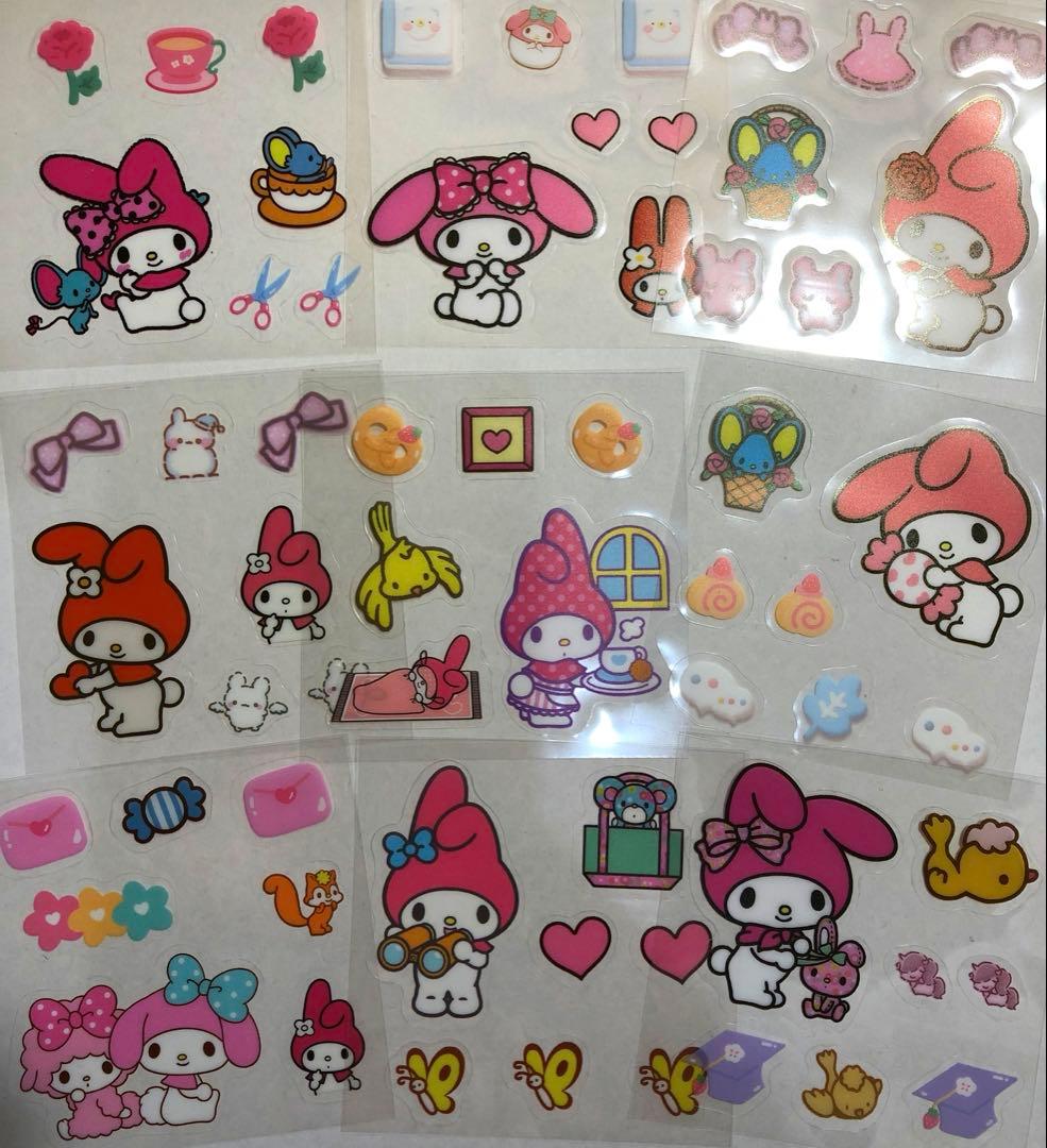 おすそ分けセット リオ系 マイメロ メモ帳4冊 バラシール - メルカリ