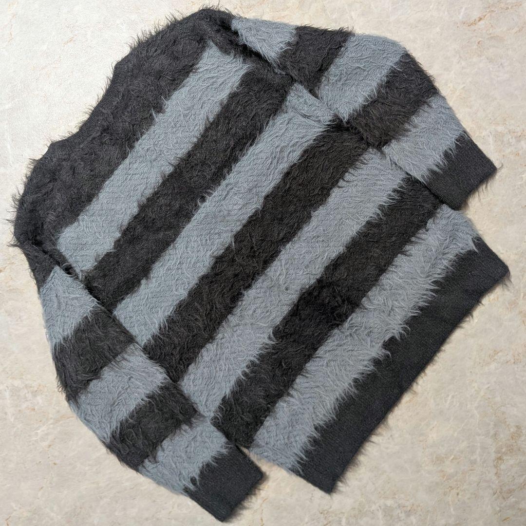 名作☆廃盤品ナンバーナイン フェザーファーヤーンシャギーニット