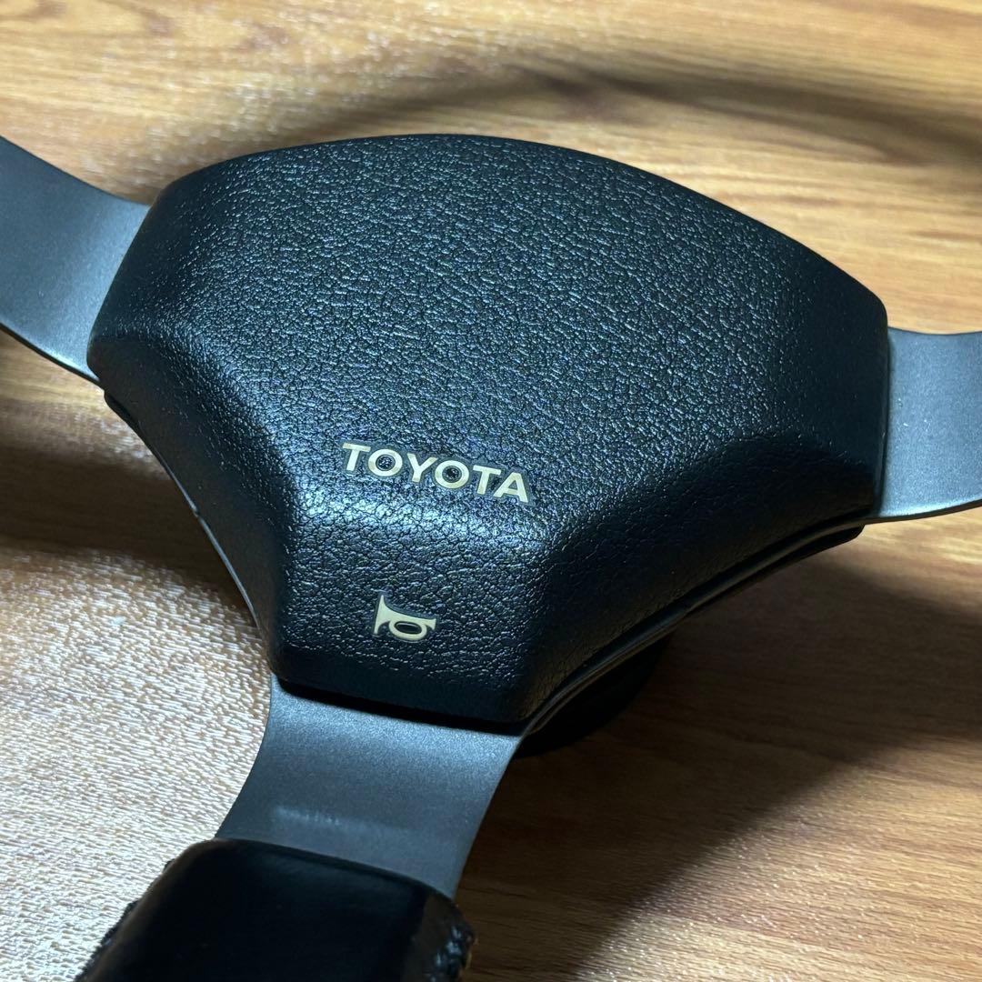 希少】トヨタ AE86 純正 ステアリング ハンドル - メルカリ