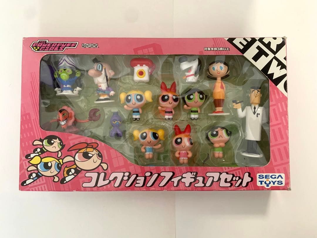 パワーパフガールズ コレクションフィギュアセット すてきいっぱい