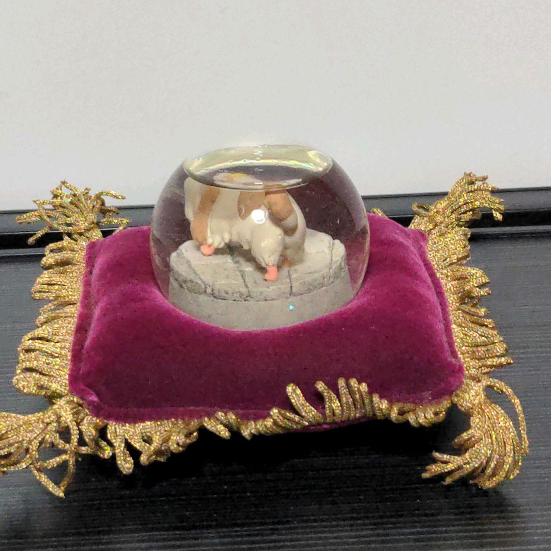 スタジオジブリ ハウルの動く城 ヒン 水晶 スノードーム スノー