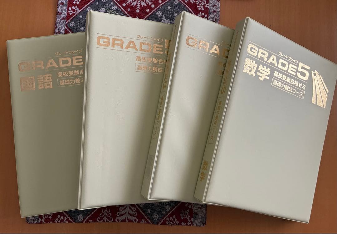 高校受験合格ゼミ マイティナビ グレード5 4教科 基礎力養成・実戦力完成