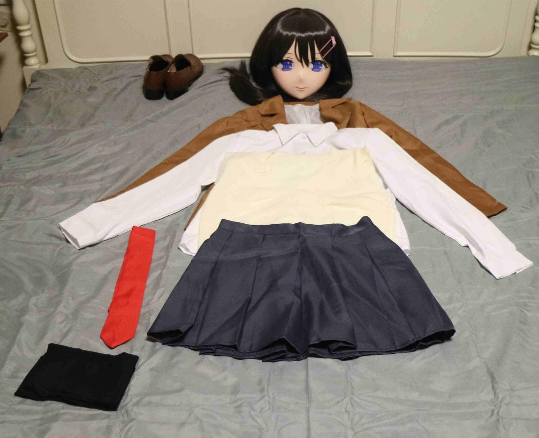 全頭面 鍵 衣装つき 桜島麻衣 マスク コスプレ 着ぐるみ コスチューム