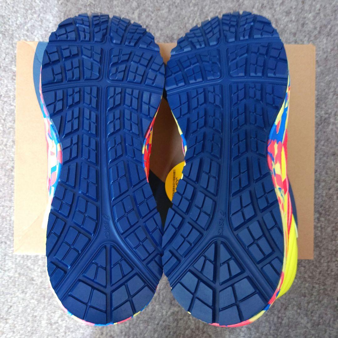CP302 asics 蛍光イエロー/ ピンク/ブルー 安全靴 限定カラー