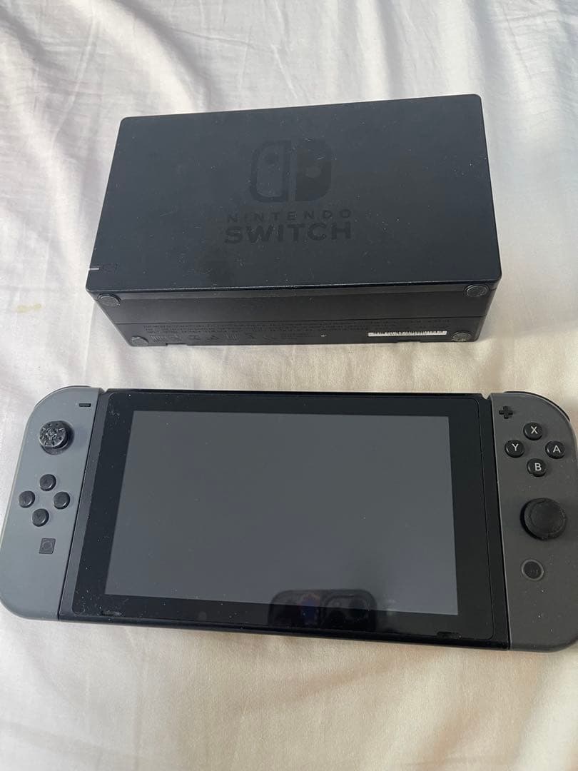 Nintendo Switch 本体 グレー 中古 ゲオ公式通販サイト/ゲオオンラインストア【中古・箱説あり・付属品