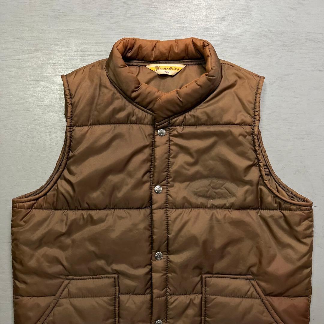 TENDERLOIN 中綿ベスト フェード アメカジ キムタク 木村拓哉 M - メルカリ