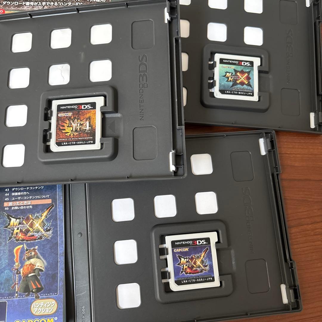 モンスターハンターX/4G/XX 3本セット - メルカリ