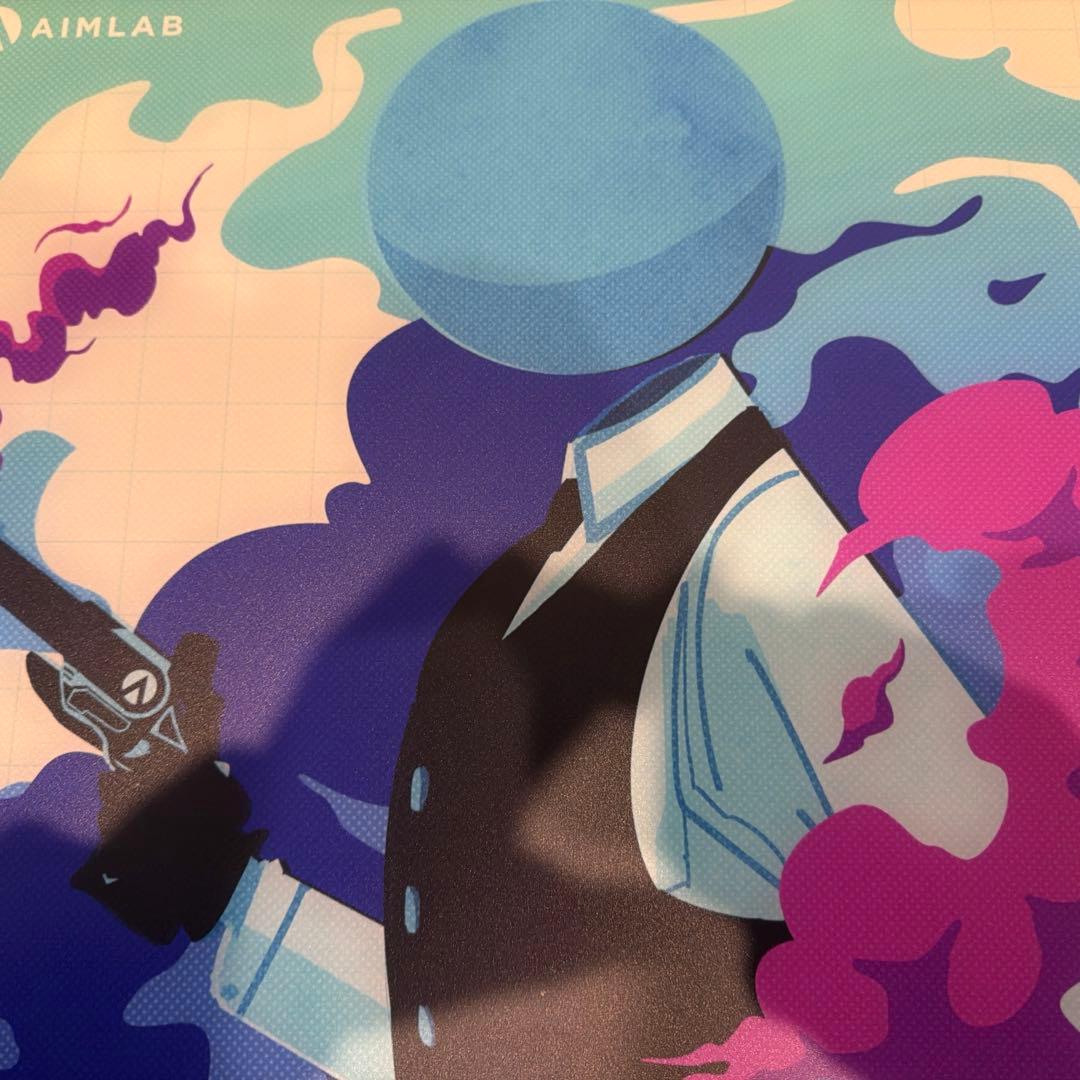 SKYPAD×AIMLAB ガラスマウスパッド SkyPAD 3 0 ゲーミングガラスマウスパッド SKYPAD x Aimlab コラボ