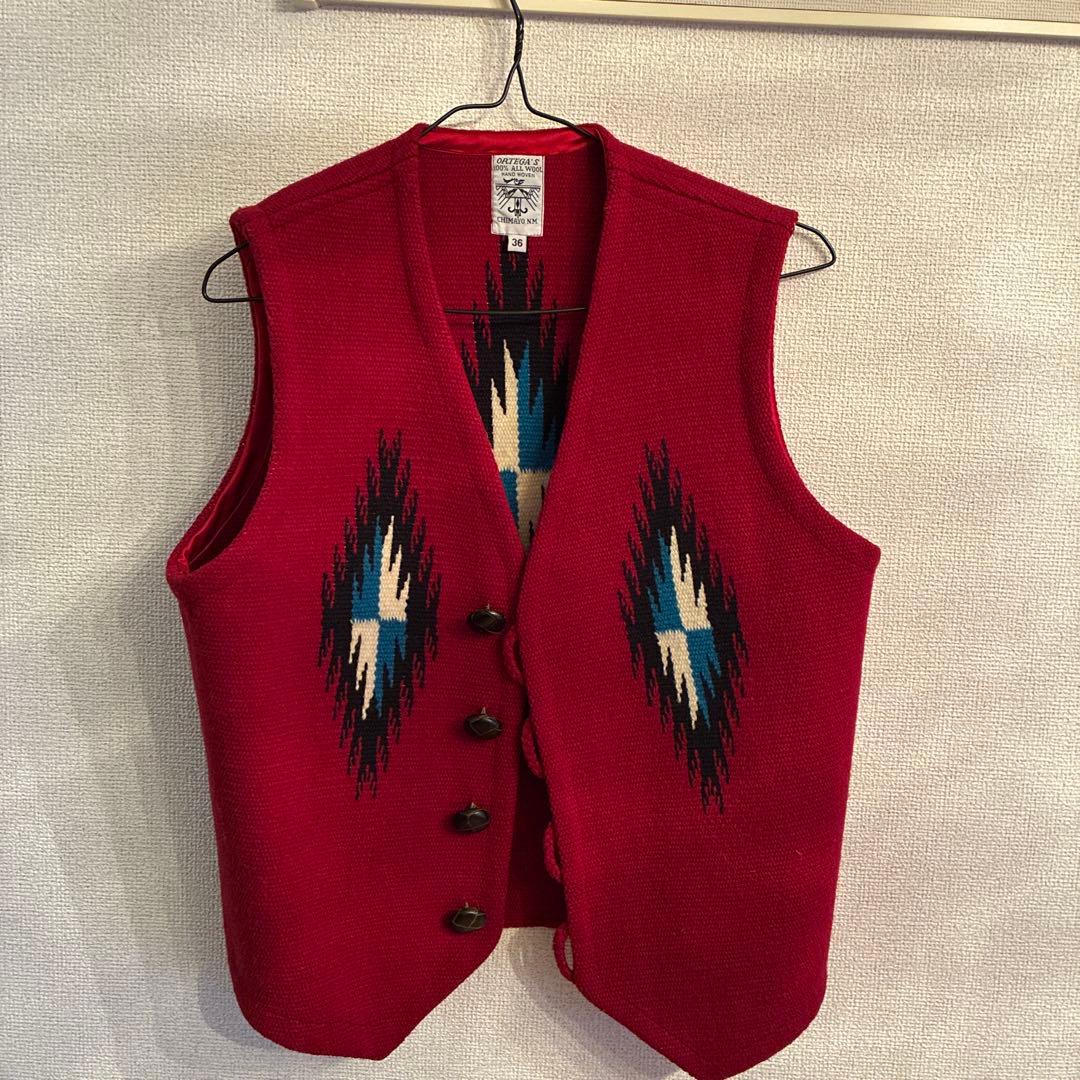 オルテガ　チマヨベスト 36 赤 オルテガ チマヨベスト #レッド | Bon Vieux