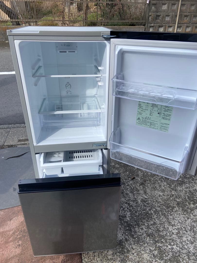 A538 AQUA 2022年製 126L 冷蔵庫 シルバー - メルカリ