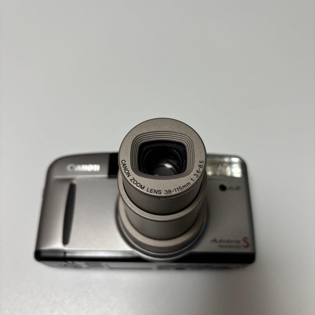 フィルムカメラ Canon Autoboy S Panorama 38-115 F3.6-8.5