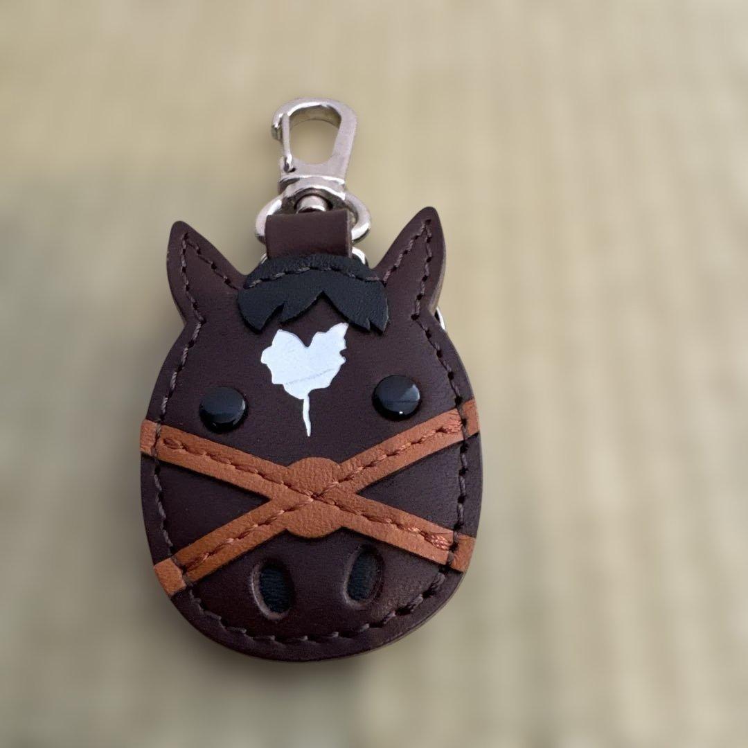 ソメスサドル タスティエーラ 馬顔&メンコキーホルダー 競馬