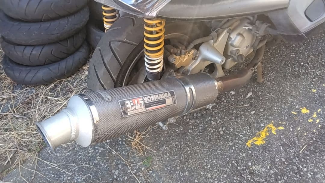 マジェスティ250 SG03J ヨシムラマフラー中古 希少 マジェC - メルカリ