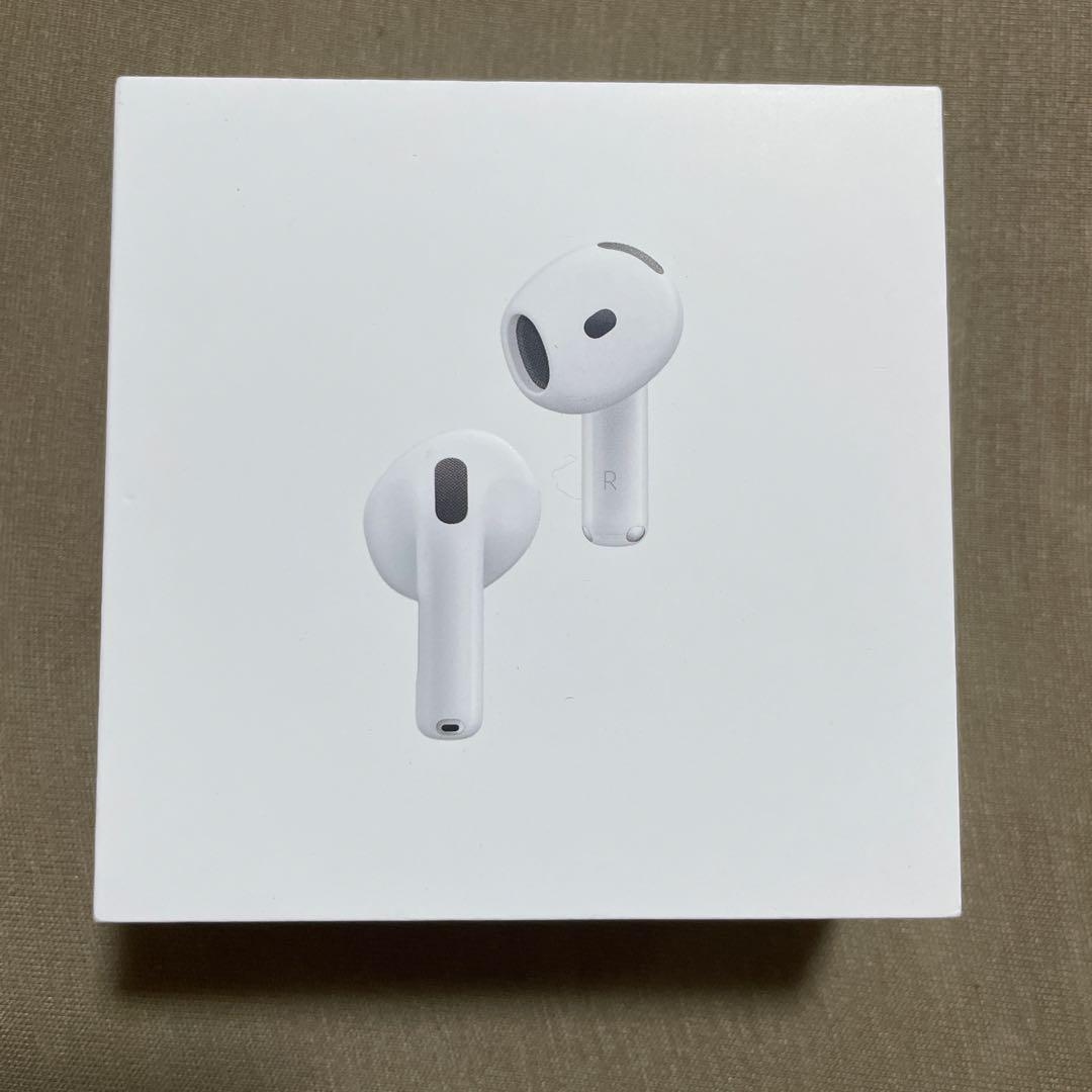 新品未開封】AirPods 4 本体 アクティブノイズキャンセリング機能搭載
