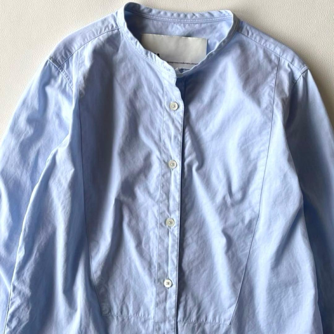 極美品♪ティッカ TICCA 定価2,5万 ビブヨークシャツ 別注 バンド