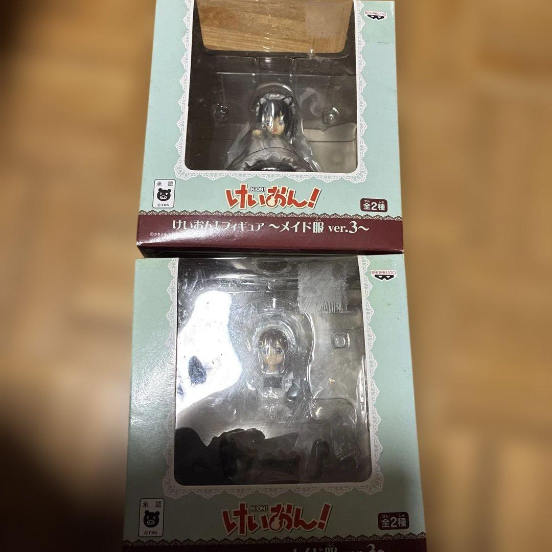 けいおん！　中野梓、平沢唯　メイド服フィギュア2体セット けいおん！！ フィギュア(メイド服バージョン) 平沢唯&中野梓 - メルカリ