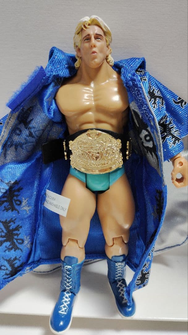 JAKKS社版 WWEプロレスフィギュア 狂乱の貴公子 リックフレアー 青ver