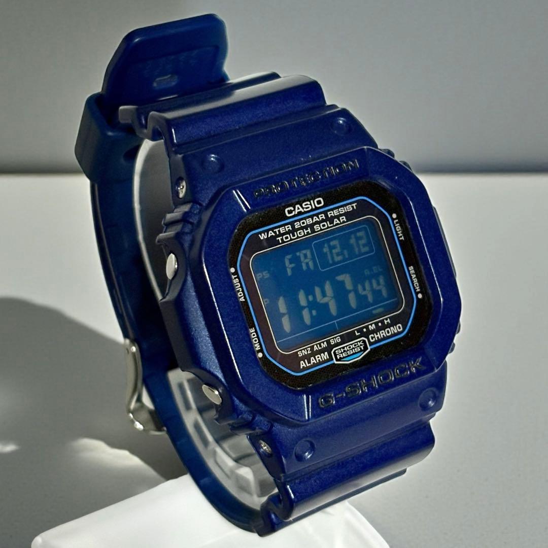 【レア】 G-SHOCK カラーディスプレイ M5610CC メタリックブルー GW-M5610CC-2JFサポートページ | CASIO