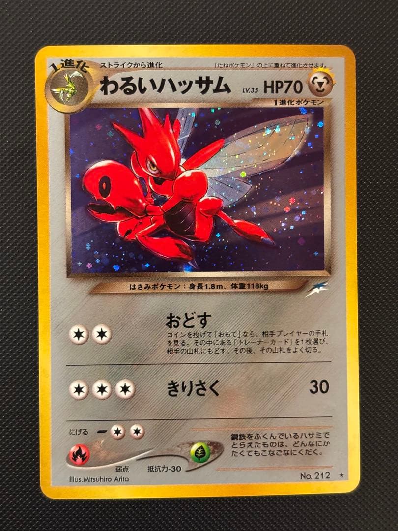 旧裏 完美品 わるいデンリュウ わるいハッサム わるいダグトリオ PSA