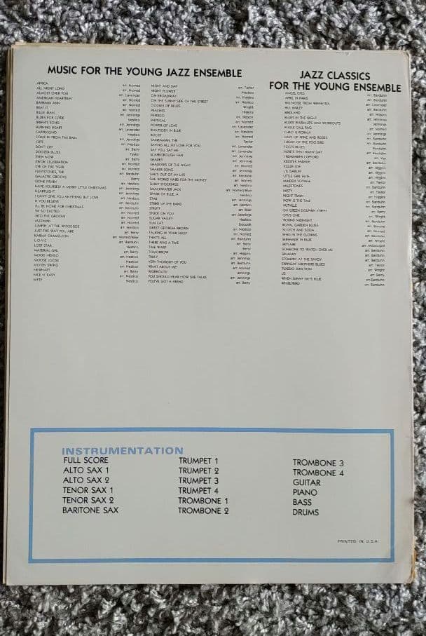 ビッグバンド譜面：As Time Goes By - メルカリ