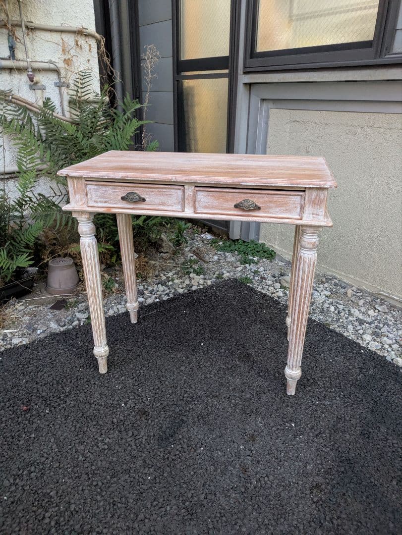 フレンチシャビーシック クラシック ろくろ脚テーブル アンティークスタイル 受注製作】ろくろ脚 ・ダイニングテーブル・フレンチカントリー