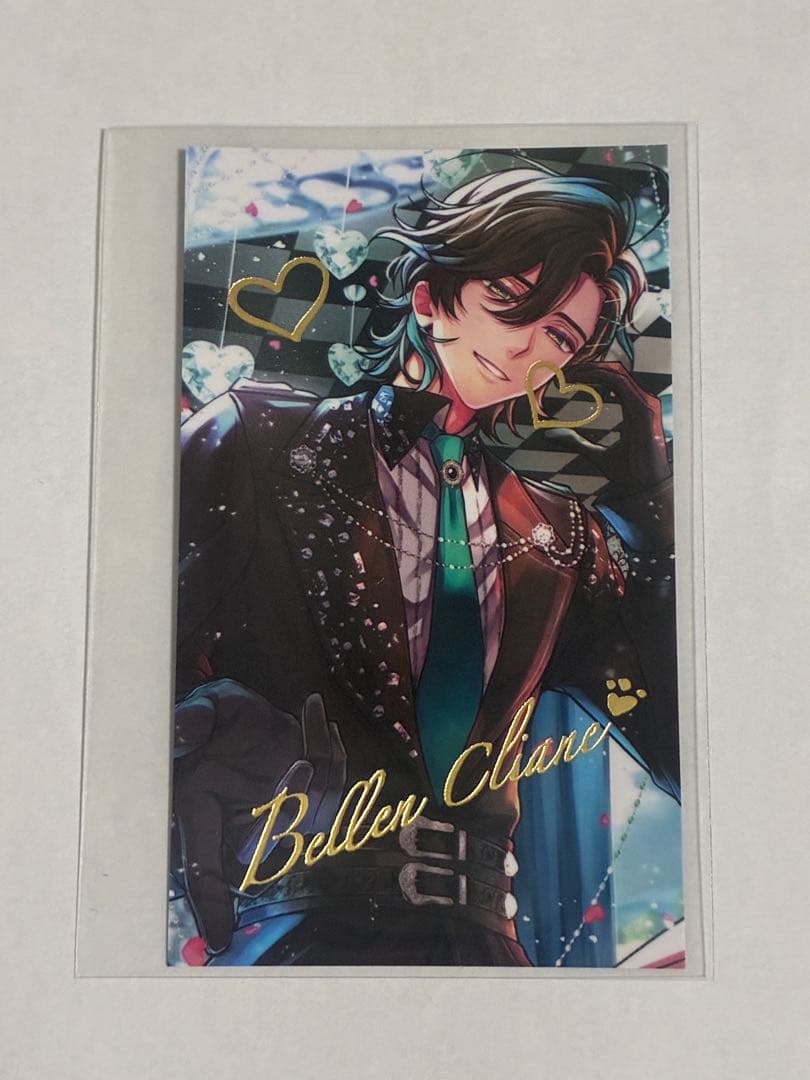 悪魔執事と黒い猫 あくねこ バレンタイントレカ風カード 箔押し ベレン