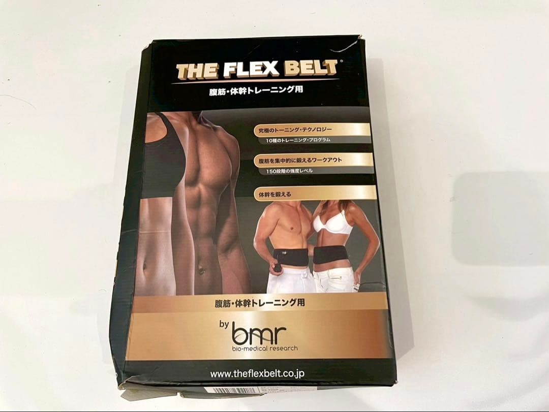 【新品】THE FLEX BELT フレックスベルト EMS 腹筋ベルト 体幹 Amazonタイムセール 33％OFF】驚異のEMS腹筋ベルトがAmazonで7日間限定