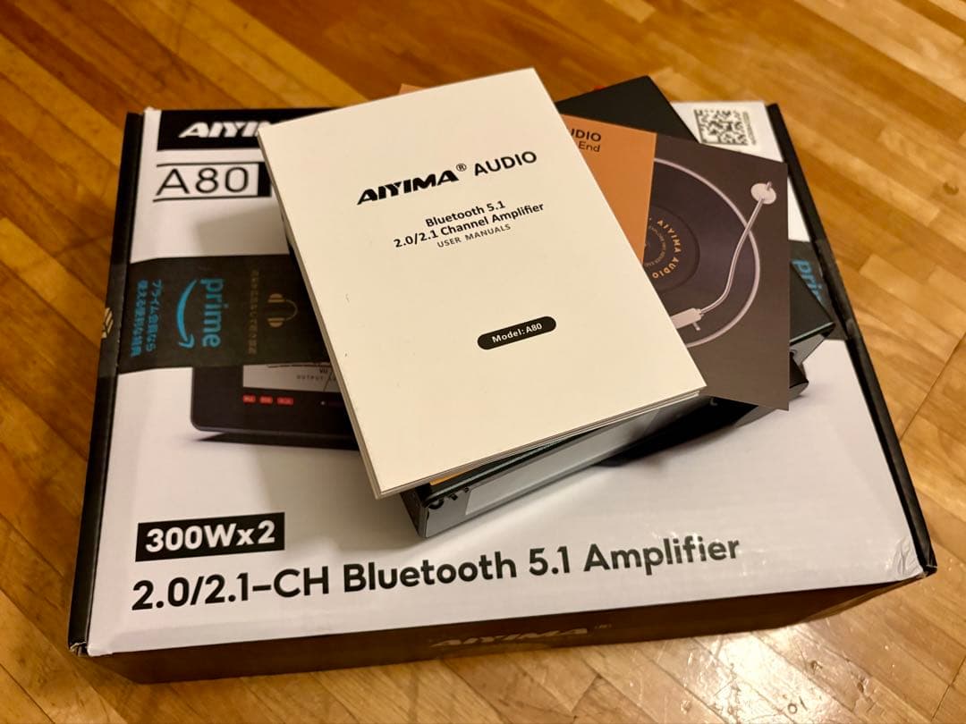 ふこ様／【新品同様】AIYIMA A80 ／2025年10月29日購入