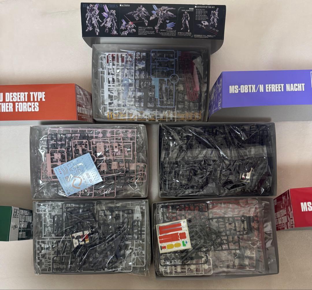 HGガンプラまとめ売り 5点セット - メルカリ