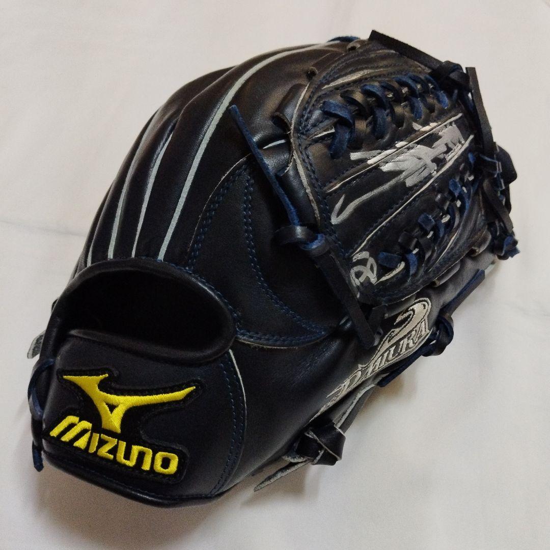 ミズノ 三浦大輔モデル 耕作オーダー 背面メッシュ 外野用 軟式グローブ