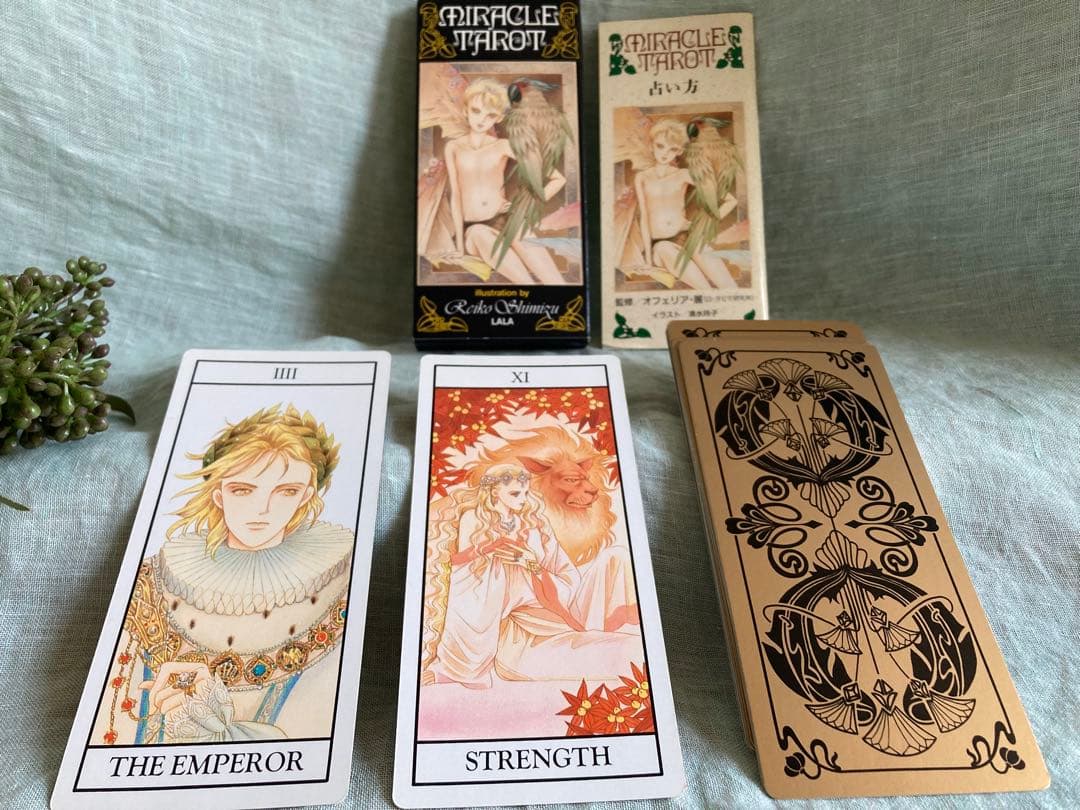 美品】清水玲子MIRACLE TAROT タロットカードセット♡眼福です