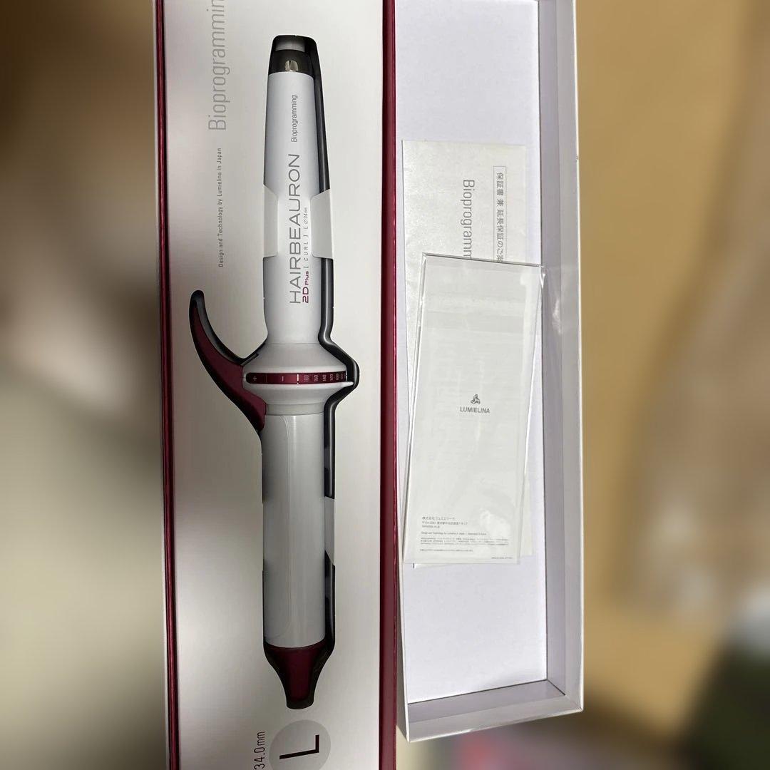 再値下げHAIRBEAURON 2D Plus カールアイロン 34.0mm