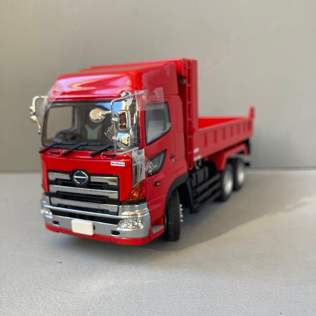 1/50 ケンクラフト 日野プロフィアダンプトラック レッド|mercari