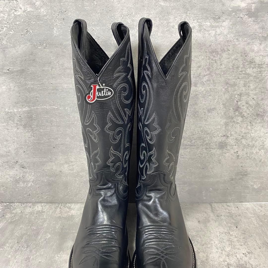 試着程度】justin ウエスタンブーツ 1409 カウボーイブーツ 25.5
