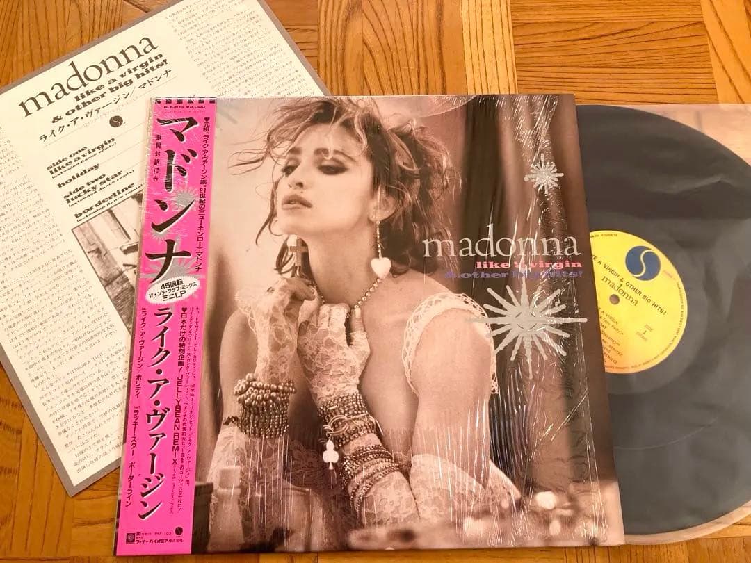 【美品良品】LP+12インチ Madonna マドンナ / まとめて 帯付