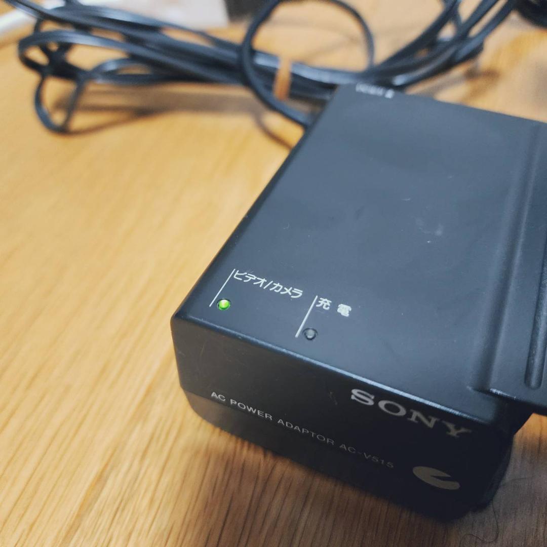 動作確認済】高画質 SONY Hi8 8ミリ ビデオカメラ クレードル セット