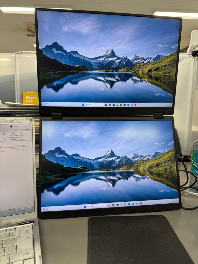 デュアルディスプレイ ダブルモニター 15.6インチ 楽天市場】デュアルディスプレイ15.6インチ ダブルモニター 100%sRGB