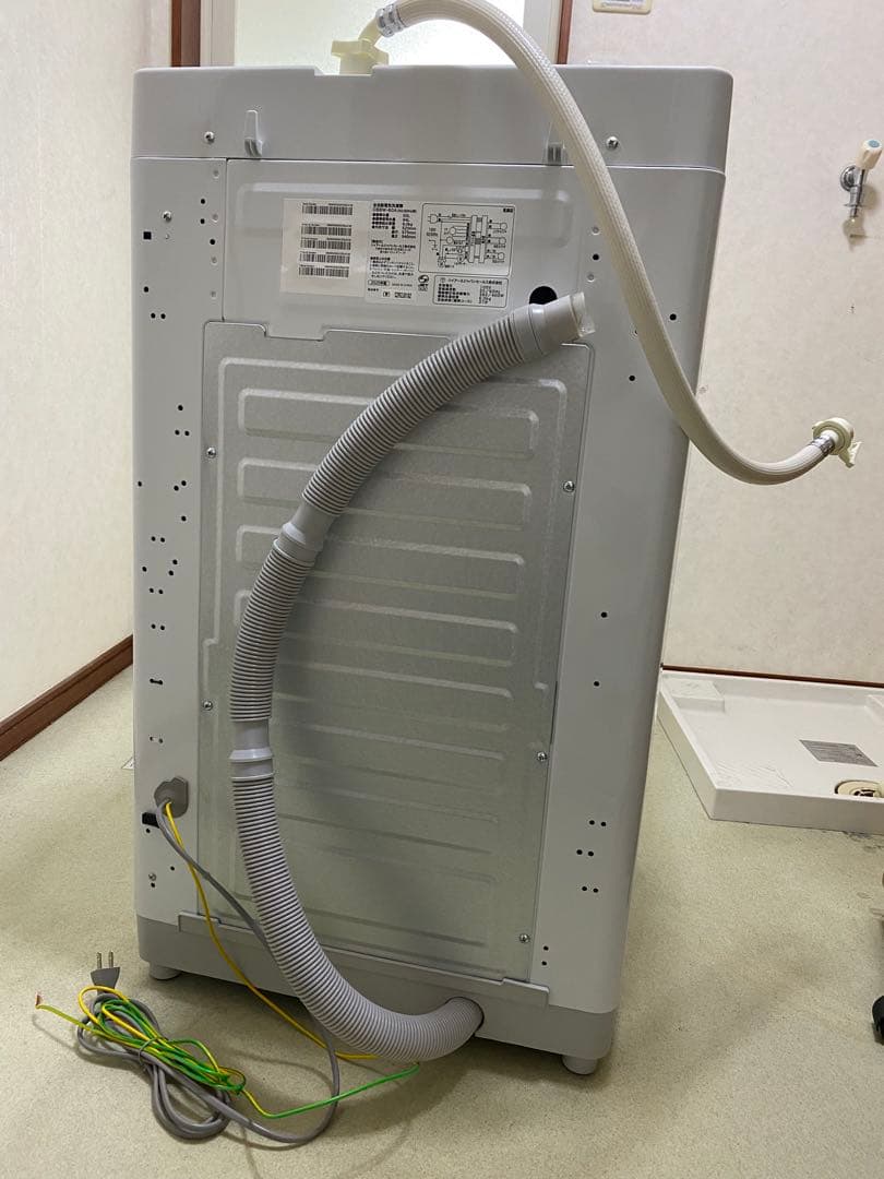 超美品 全自動洗濯機 6.0kg コジマオリジナル2025年製 着払いの商品です