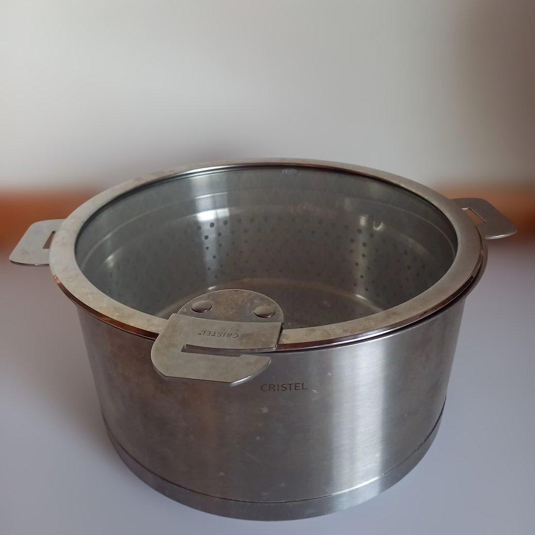 CRISTEL 両手鍋深型　24㎝　クッキングバスケット　蓋つき 楽天市場】クリステル CRISTEL クッキングバスケット両手鍋深型24cm用