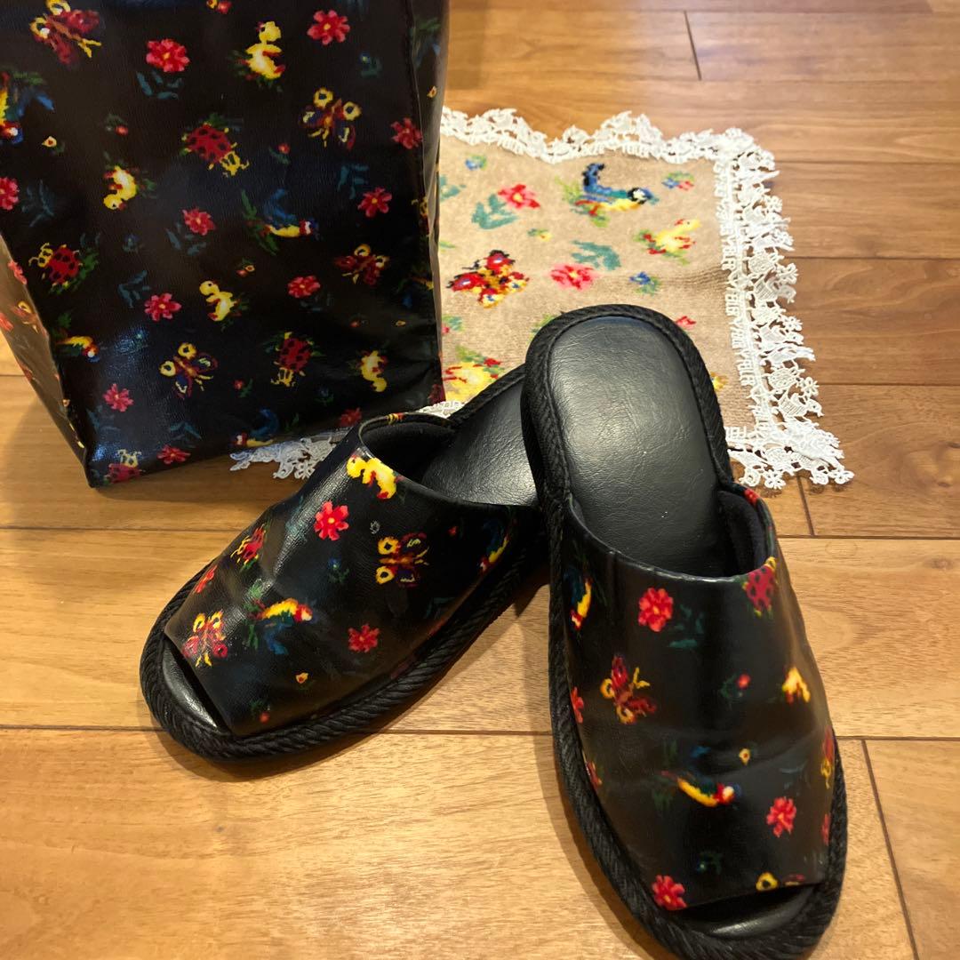 フェイラー ハイジ スリッパと収納袋 FEILER - メルカリ