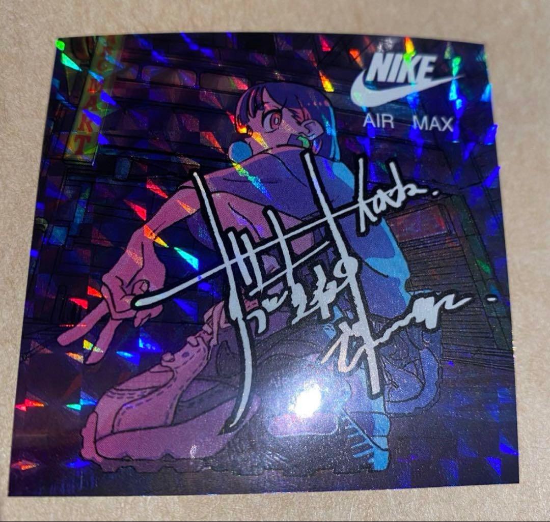 ずとまよコラボステッカー　ずとまよ　ABCマート　ずっと真夜中でいいのに。 ずっと真夜中でいいのに。ACAね と にらちゃんが履きこなす「NIKE AIR