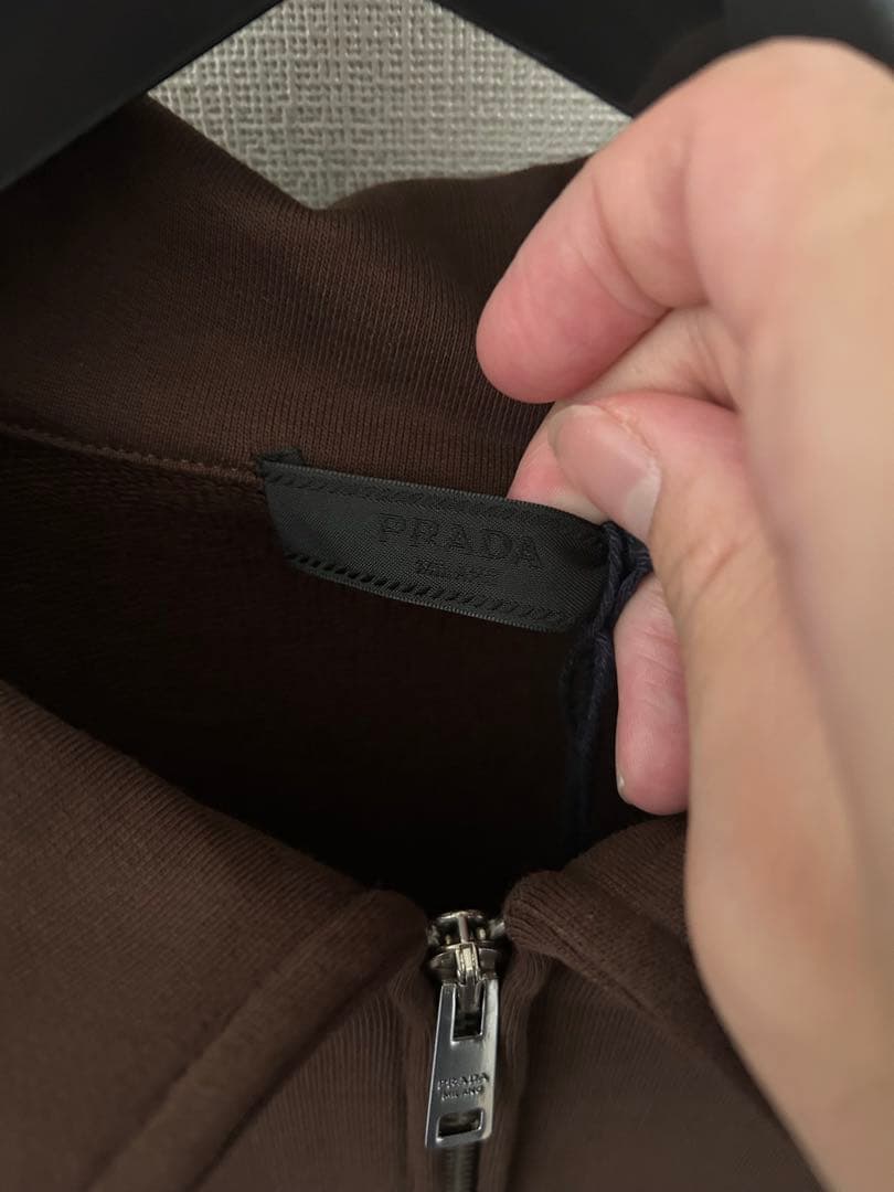 PRADA プラダ コットンフリース ポロシャツ L - メルカリ