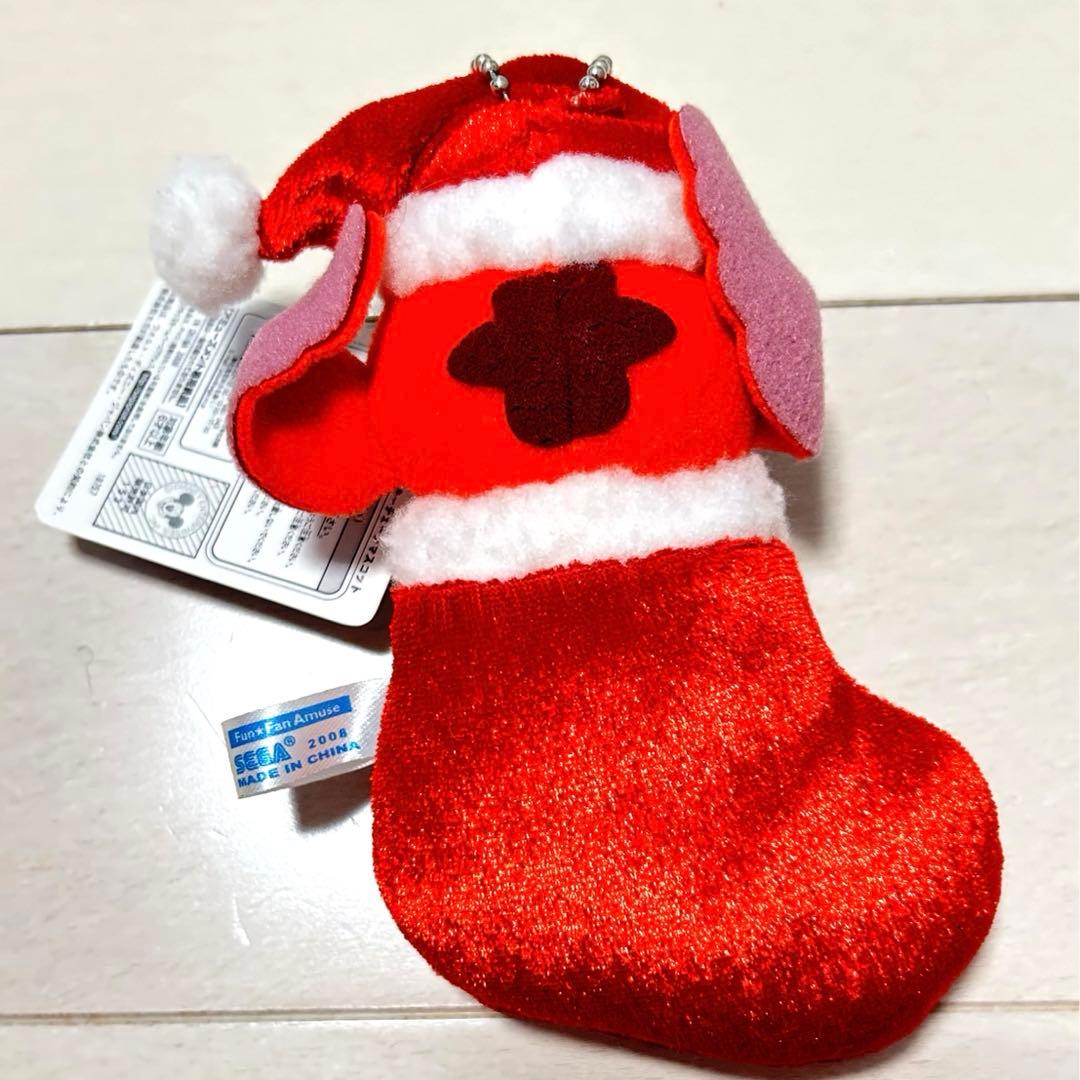 新品未使用】 スティッチ スクランプ クリスマス限定 マスコット 2008