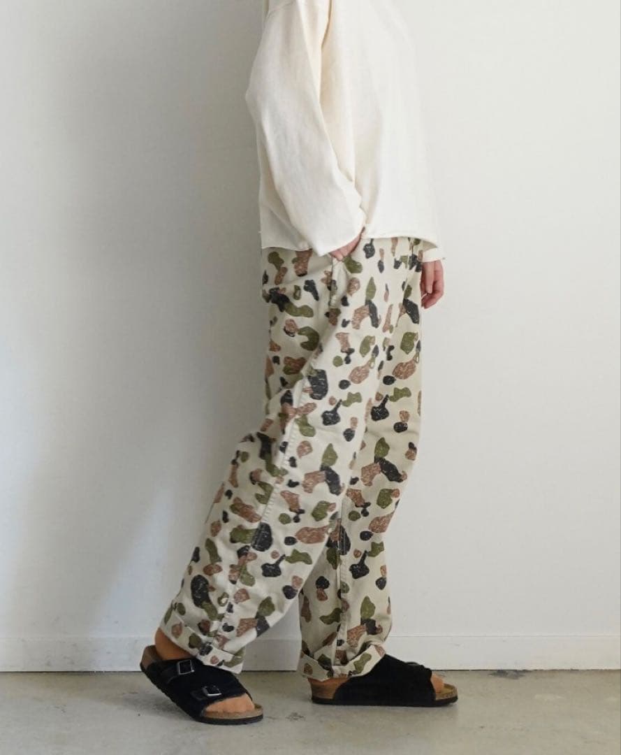 ichi Antiquites CAMO Chino Pants イチ カモフラ - メルカリ