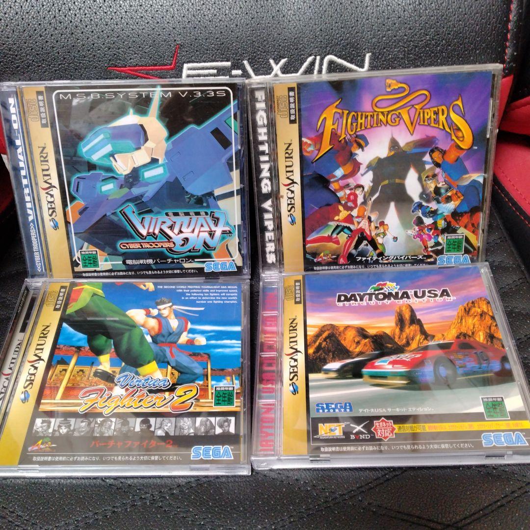 セガサターン】【アクション、格ゲー、レース 4本セット】 - メルカリ
