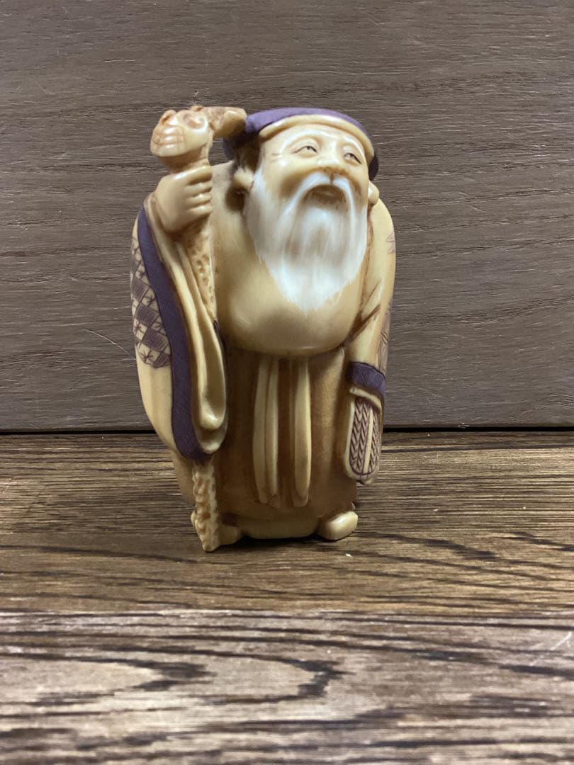 真作/山県伊三郎/芝蘭図/桐共箱付/布袋屋掛軸HF-8真