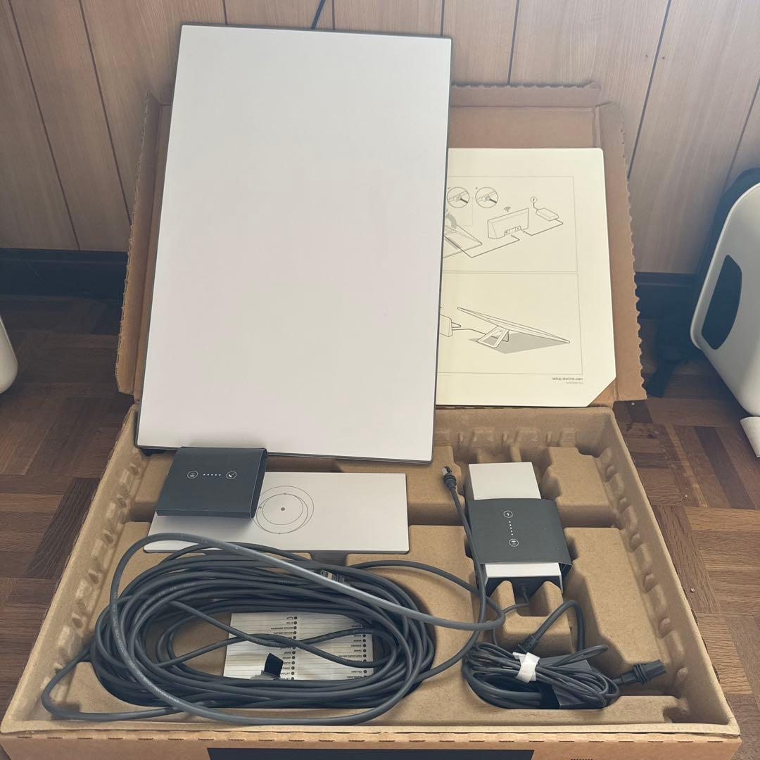 Wi-Fi スターリンク　　STARLINK 標準フラット　平面アンテナキット スターリンク フラット （Starlink Flat）モデルのレンタルを開始