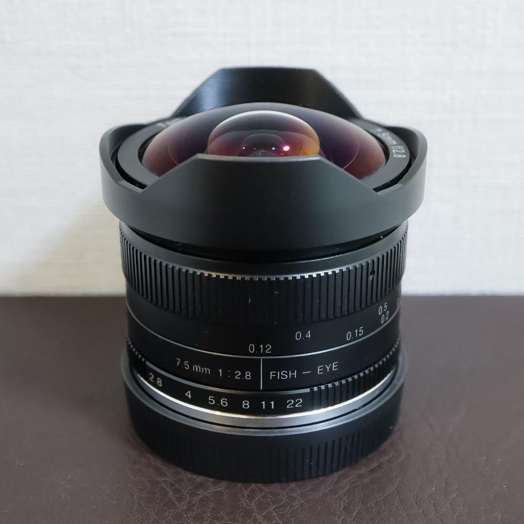 七工匠 7Artisans 7.5mm F2.8 FISH-EYE EF-M
