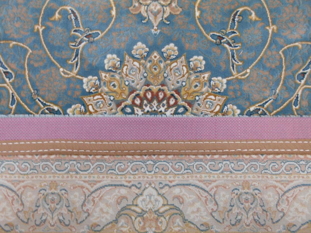 立体柄、144万ノット！本場イラン産 絨毯！約148×230cm-202581 - メルカリ